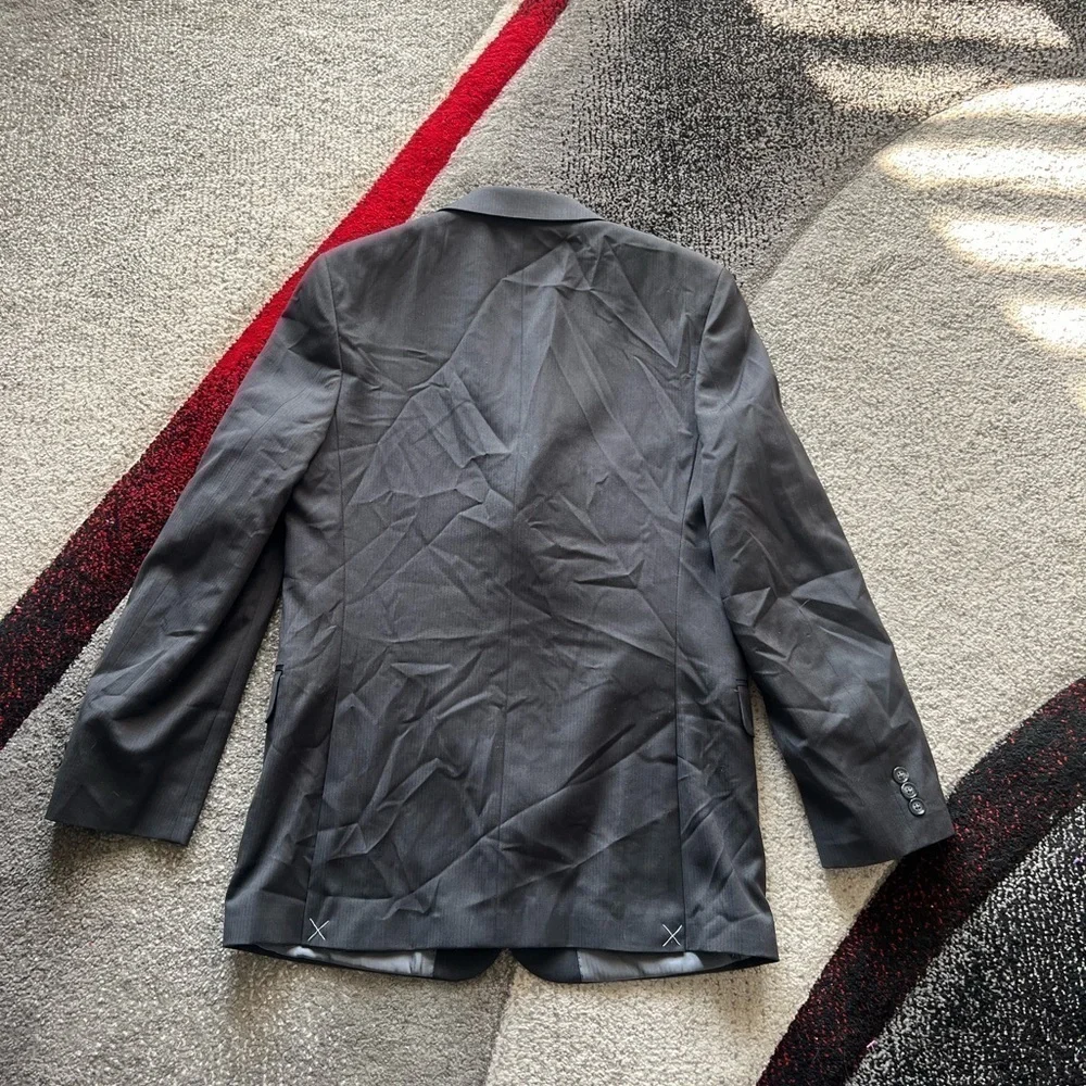Saks Fifth Avenue Black Label Wool Modern Fit Sport Coat